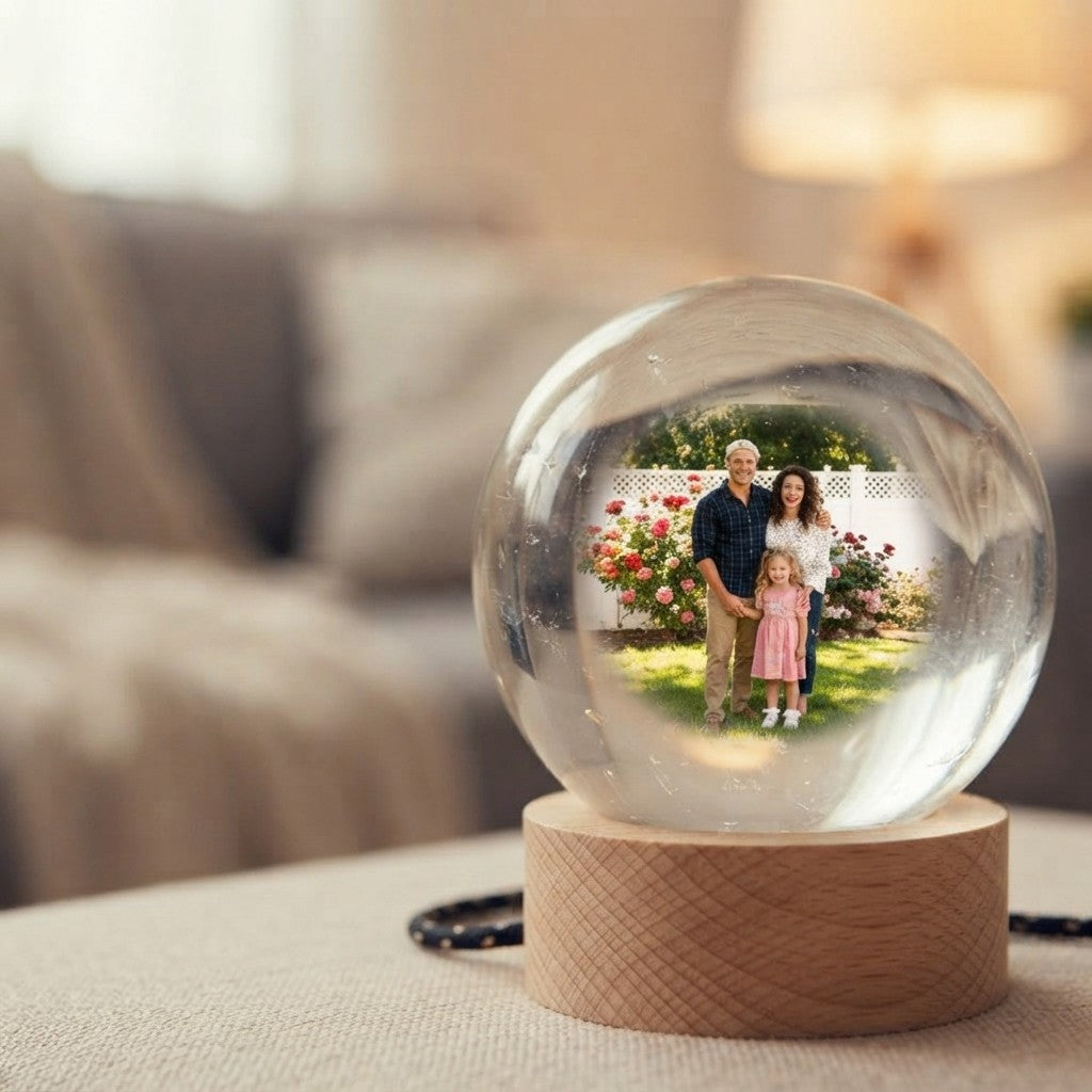 Digital Photo Crystal Ball